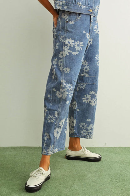 Floral Jeans