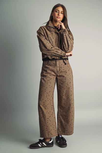 Maija Two Piece Set Cocoa Black
