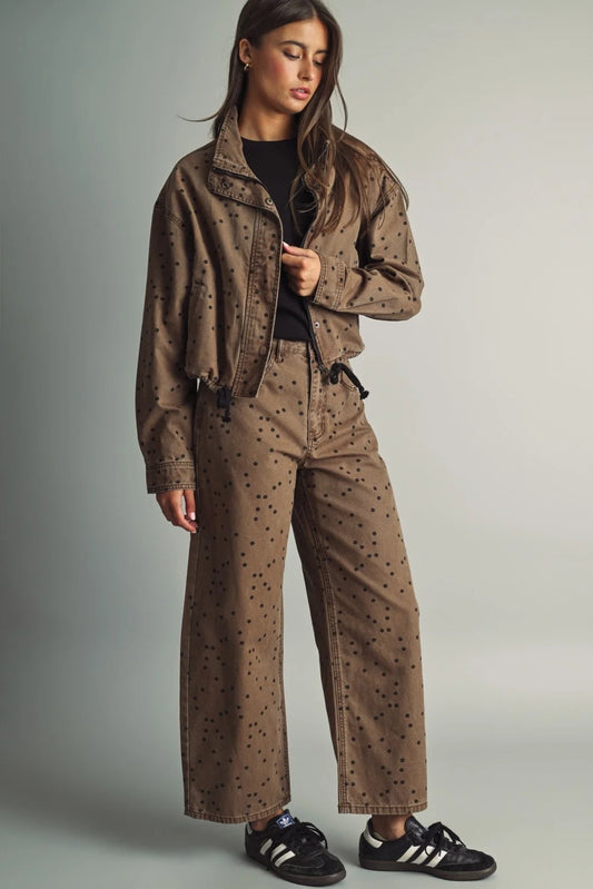 Maija Two Piece Set Cocoa Black