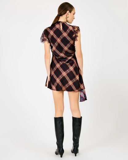 Kristopher Dress Burgundy